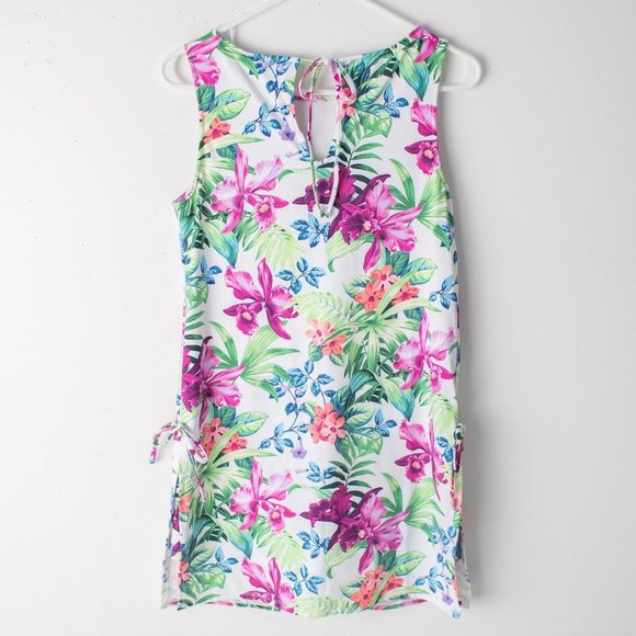 Tommy Bahama Coastal Gardens‎ High-Neck Romper White UPF50+ women size XXS NWT - Picture 1 of 9